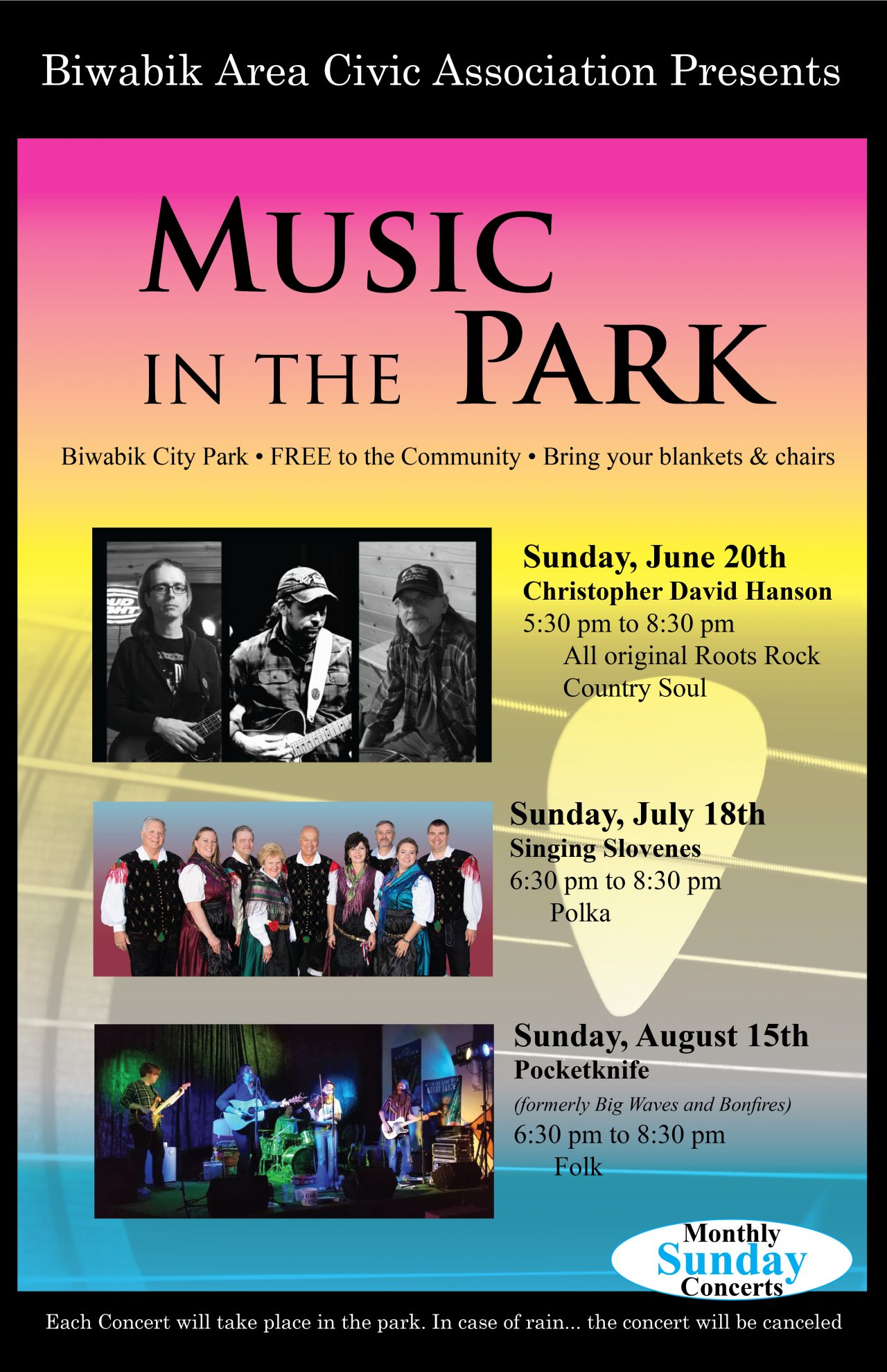 Music in the Park | Biwabik Area Civic Association